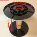 电线收线盘轮空盘卷线器收纳线盘绕塑料线盘卷线盘线轴可拆卸组装