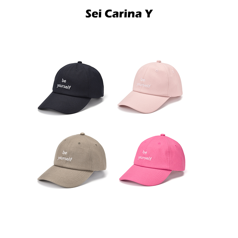 “beyourself”刺绣棒球帽