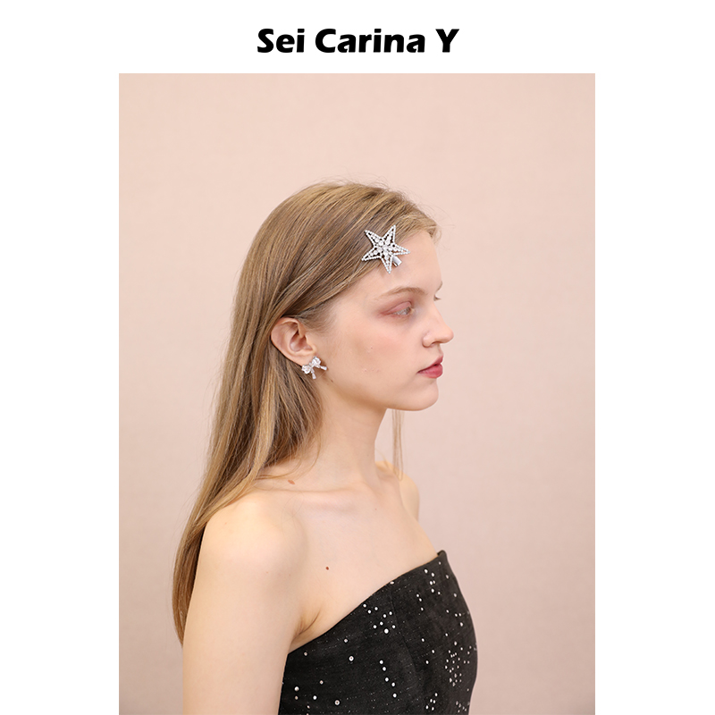 SeiCarinaY金属五角星发夹