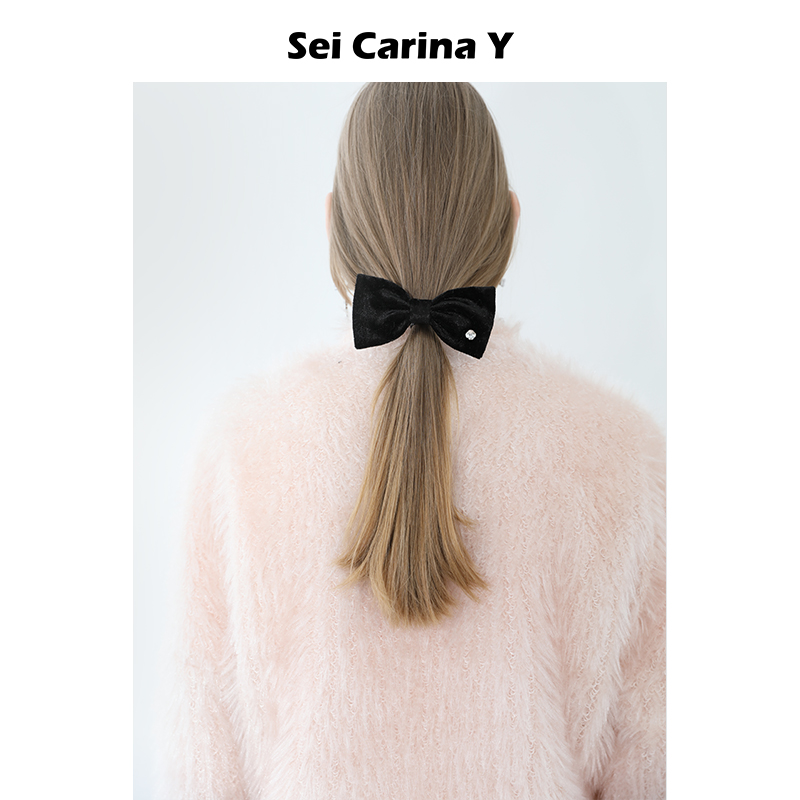 SeiCarinaY中号丝绒发夹发饰
