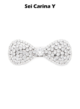 Sei Carina Yprincess蝴蝶结发夹女新款侧边夹子百搭头饰发卡