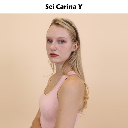 SeiCarinaY肌理纹小花细发箍