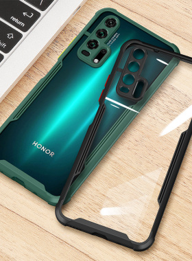 适用华为荣耀20手机壳荣耀20Pro气囊防摔全包镜头保护套20s男新款honor20透明2o二十por女款p0r硅胶yal生al00
