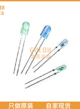 【 全新原装现货 】 HLMP-LB17-LP000 LED BLUE DIFFUSED 4MM OV