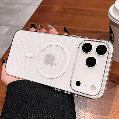 一年包换新款超薄瓦楞磁吸壳