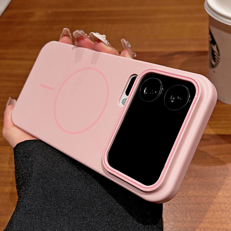 几何魔方适用小米17promax手机壳新款小米17保护套xiaomi全包防摔十七超薄磨砂细圈磁吸高级感简约男女款硬壳