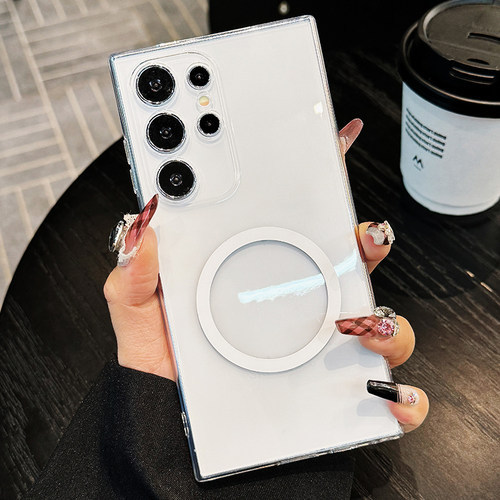 进口拜耳硅胶手机壳强磁快充