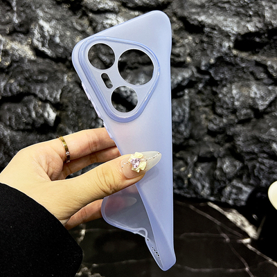 【冰砂散热】适用华为pura80pro手机壳新款pura70ultra保护套p60超薄磨砂pro透明全包镜头防摔男女款简约软壳