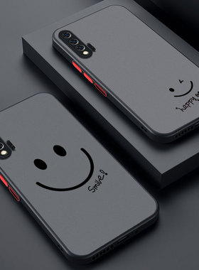 适用华为nova6手机壳新款6se硅胶nova5i防摔磨砂5iPro亲肤nova5散热5Pro男女保护套nova4创意4E高档超薄微笑