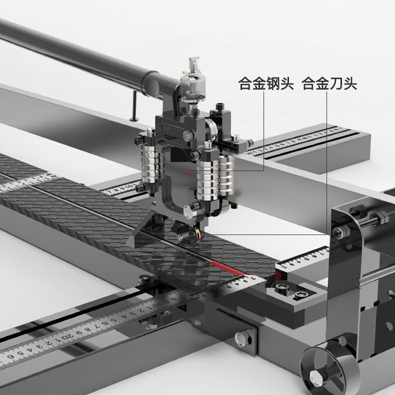 划地板砖拉刀小型推刀高精度手推手动砖地砖切推拉磁瓷砖切割机