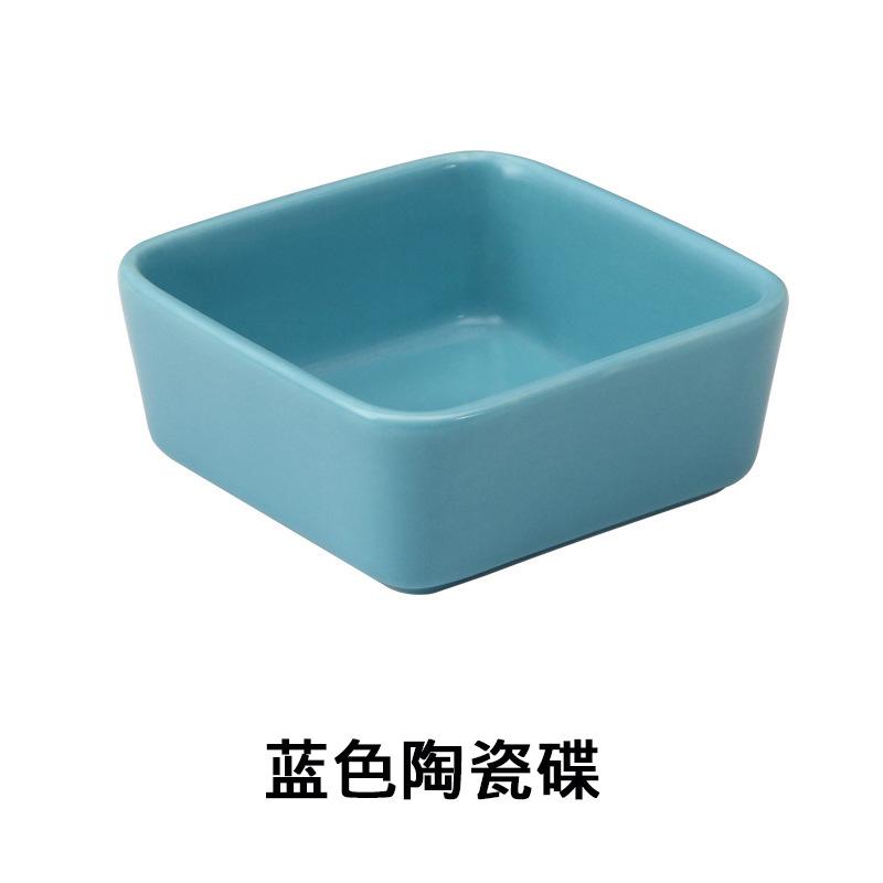 日式客厅零食坚果收纳分格干果盒 点心水果小吃盘子调味碟糖果盘