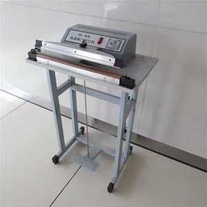 如旺包装350*2铝架脚踏封口机上下加热铝架封口机封口宽度8M活35|