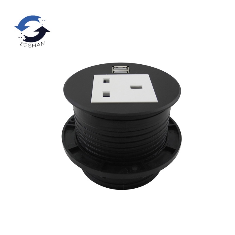 厂家直供 ZS0系列沙发 圆形简易充电插座 可根据要求配换