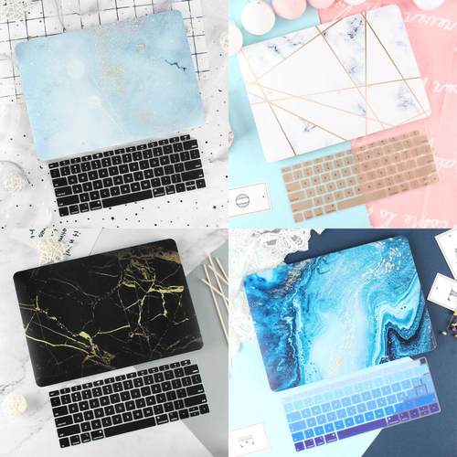 New Marble Case for Macbook Air Pro Retina 11 12 13.3 New