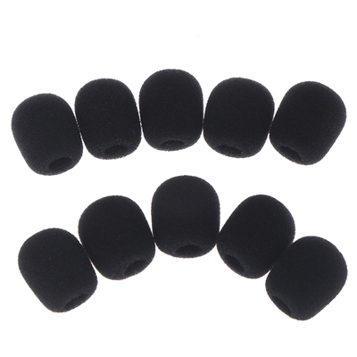 10pcs Headset Replacement Foam Microphone Cover Telephone H