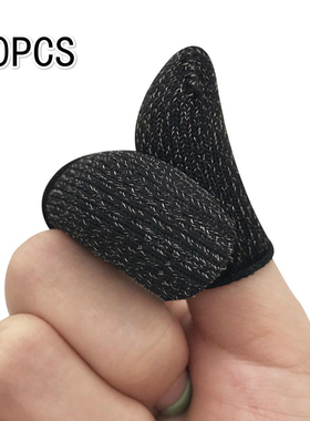 10pcs Mobile Game Fingertip Gloves for Gamer Sweatproof