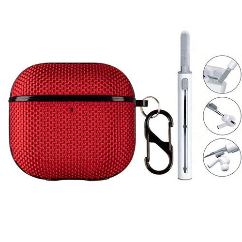 Wireless Earphone Case for Airpods 4 with Cleansing Sets