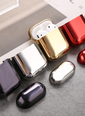 Electroplate PC Earphone Case For AirPods 2 pro 3 Portable
