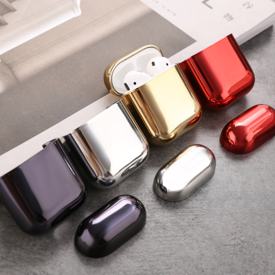 Electroplate PC Earphone Case For AirPods 2 pro 3 Portable