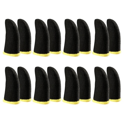 8 pairs Carbon Fiber Finger Sleeves For PUBG Mobile Games