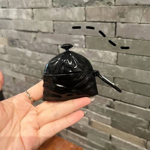Trash Bag Creativity Wireless Earphone Case for Apple