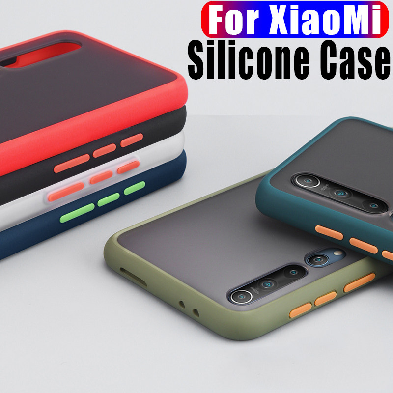 2022 Transparent Matte Frame Phone Case For Xiaomi Redmi A3