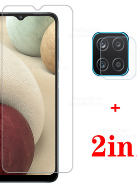 2in1 protective glass For ssamsung a12 glasses For ssamsung