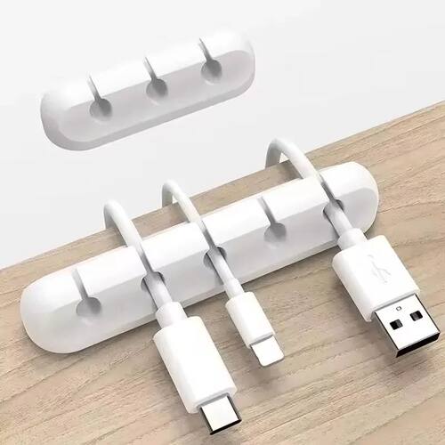 Silicone USB Cable Organizer USB Charging Cable Winder