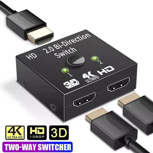 Adapter Bi-Direction 2.0 Splitter HDMI-compatible 1x2/2x1