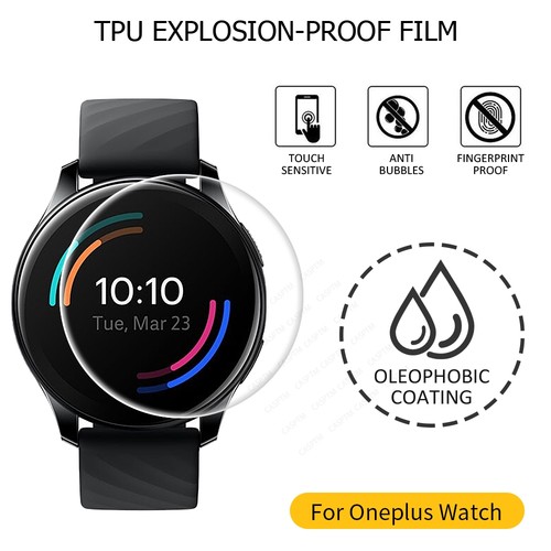 Smart Watch Screen Protector For OnePlus Watch TPU Film For