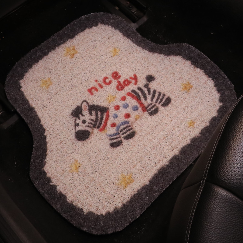 汽车脚垫主驾驶丝圈可爱新款耐磨防水后排单片可裁剪车内地毯地垫,汽车用品/电子/清洗/改装,通用脚垫,淘宝优惠券,粉丝福利购,淘宝优惠卷