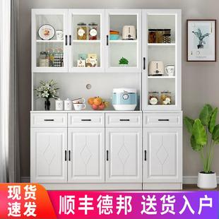 餐边柜置物柜现代简约一体靠墙高柜客厅茶水柜家用厨房柜子储物柜