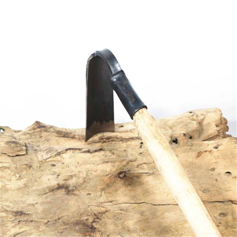 手工锻打小锄头小型小巧种菜除草挖土户外全钢便携家用种植钢锄头