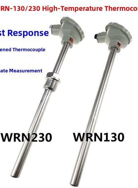 WRN-130/230 K型高温热电偶温度传感器Pt100热电阻温度传感器探头