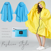 斗篷雨衣男女成人户外登山旅行徒步电动车雨披 便携单车骑车漂流