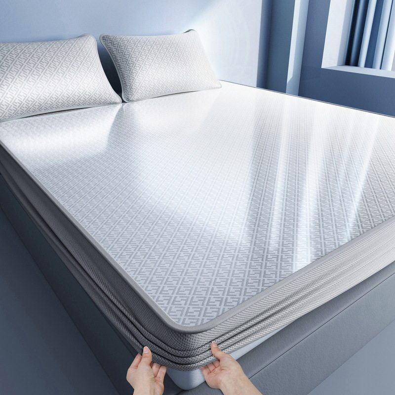 夏天冰丝凉席可水洗机洗夏季软席子床单床笠2025新款婴儿 包邮,床上用品,冰丝席,淘宝优惠券,粉丝福利购,淘宝优惠卷