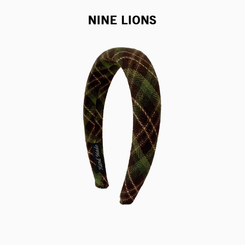 九只狮子/复古发箍布艺洗脸头箍