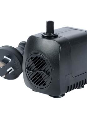 新款塑料节能220V家用抽水机 Hmax1.3m 12W水幕墙壁式水泵 制包邮