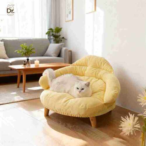 跨境猫窝猫咪宠物沙发四季可拆洗离地防潮可拆卸狗窝狗床四季通用