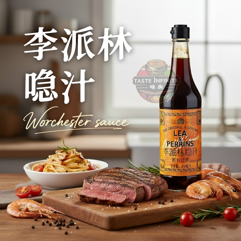 李派林英国原装进口急汁酸辣汁隐汁伍斯特辣酱油worchester sauce