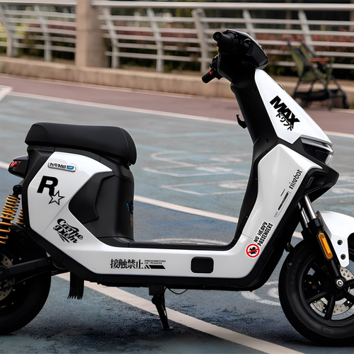 适用九号Mz130电动车贴纸拉花