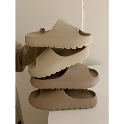 椰子拖鞋YEEZY情侣外穿室内拖厚底健身房防滑耐磨踩屎感凉拖鞋女