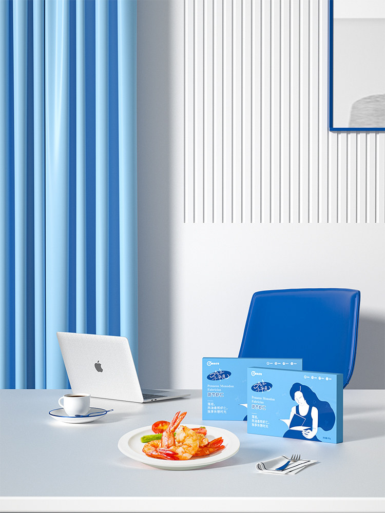 澳角大厝斑节虾仁鲜冻无冰去虾线大号新鲜黑虎虾仁低脂 200g/盒