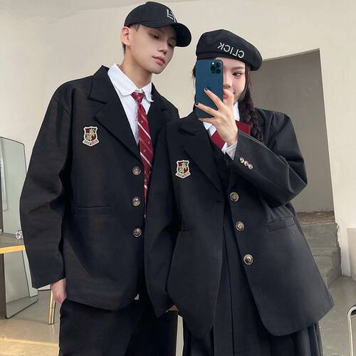 韩版班服套装英伦学院风