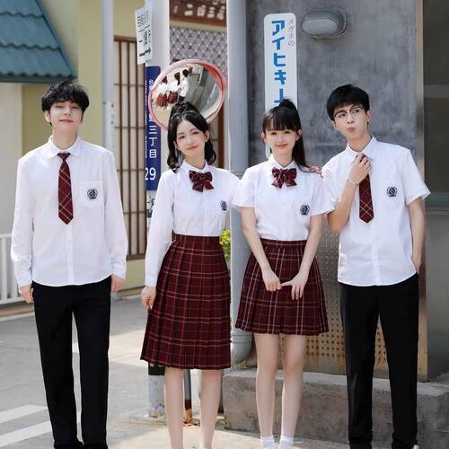 高中生班服套装学院风运