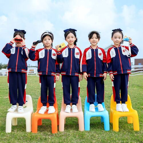 幼儿园园服夏季两件套小