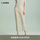 精裁轻商务 女九分裤 LANDI气质高腰修身 裤 2024夏新品 西装