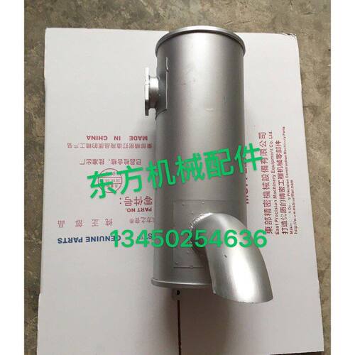 挖机配件力士德210/220/200-8/130-7/8消声器排气管烟筒消音接管