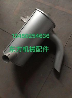 挖掘机配件神钢SK135SR消声器排气管烟筒消音器接管螺丝垫片咔箍