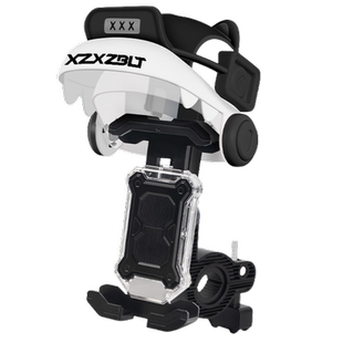 电车手机支架九号电动车手机架电瓶自行摩托车外卖专用挡雨帽头盔